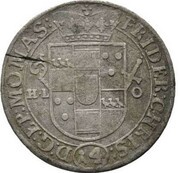 2 Schillings - Frederick Christian of Plettenberg obverse image