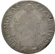 2 Schillings - Frederick Christian of Plettenberg, Germany, 1696 reverse image
