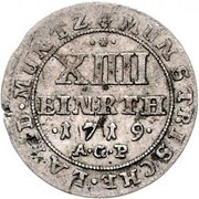 2 Schillings - Sede Vacante, Germany, 1719 reverse image