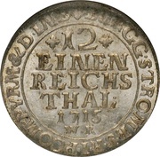 1⁄12 Thaler - Francis Arnold of Wolff-Metternich, Germany, 1710-1717 reverse image