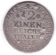 1⁄12 Thaler - Clemens August, Germany, 1754-1755 reverse image