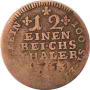 1⁄12 Thaler - Maximilian Frederick, Germany, 1763-1769 reverse image