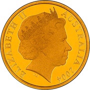 150 Dollars - Elizabeth II 4th Portrait - Cassowary - Gold Bullion Coin obverse image