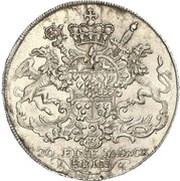 ⅔ Thaler - Maximilian Frederick of Königseck, Germany, 1764 reverse image