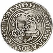 1 Thaler - Francis of Waldeck obverse image