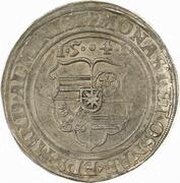 1 Thaler - Francis of Waldeck, Germany, 1541 reverse image
