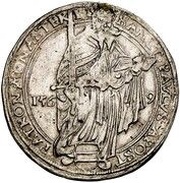 1 Thaler - John IV of Hoya, Germany, 1569 reverse image