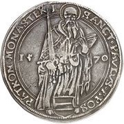 1 Thaler - John IV of Hoya, Germany, 1570-1571 reverse image