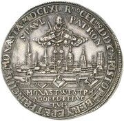 1 Thaler - Christoph Bernhard of Galen, Germany, 1661 reverse image