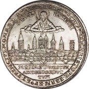 1 Thaler - Christoph Bernhard of Galen, Germany, 1661 reverse image