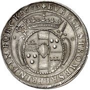 1 Thaler - Frederick Christian, Germany, 1693 reverse image