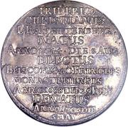 1 Thaler - Frederick Christian, Germany, 1706 reverse image