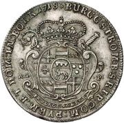 1 Thaler - Francis Arnold of Wolff-Metternich, Germany, 1718 reverse image