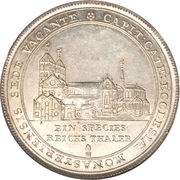 1 Reichsthaler - Sede Vacante, Germany, 1761 reverse image
