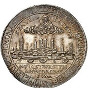 2 Thalers - Christoph Bernhard of Galen, Germany, 1661 reverse image