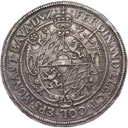 3 Thalers - Ferdinand of Bayern obverse image