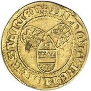 1 Goldgulden - Henry III of Schwarzburg, Germany, 1466-1496 reverse image