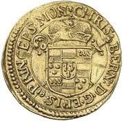 1 Ducat - Christoph Bernhard of Galen obverse image
