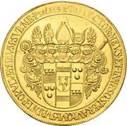 6 Ducats - Christoph Bernhard of Galen, Germany, 1661 reverse image