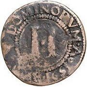 2 Pfennig, Germany, 1591 reverse image
