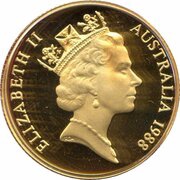 200 Dollars - Elizabeth II 3rd Portrait - First Fleet Arrival - Gold Bullion Coin obverse image