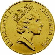 200 Dollars - Elizabeth II 3rd Portrait - Emu - Gold Bullion Coin obverse image