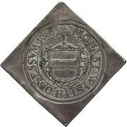 1 Thaler Klippe; Siege coinage obverse image