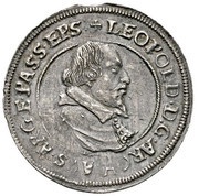 ¼ Thaler - Leopold of Austria obverse image