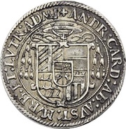 ½ Guldenthaler - Andreas of Austria obverse image