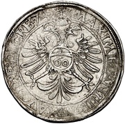 1 Guldenthaler - John Ulrich of Raitenau, Germany, 1570-1580 reverse image