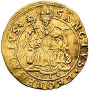 1 Ducat - Leopold William, Germany, 1635 reverse image