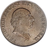1 Thaler - Frederick August obverse image