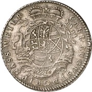 ⅔ Thaler - Charles August Ausbeute obverse image