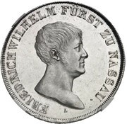 1 Thaler - Frederick William of Weilburg Pattern obverse image