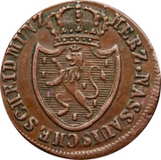 ¼ Kreuzer - William obverse image