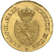 ¼ Kreuzer - Frederick William and Frederick August Gold Pattern obverse image