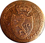 1 Kreuzer - Frederick William obverse image
