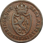 1 Kreuzer - Frederick August obverse image