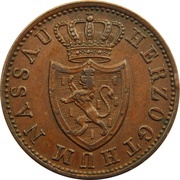 1 Kreuzer - William obverse image