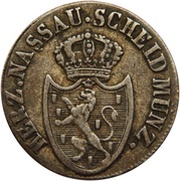 3 Kreuzers - Frederick August and Frederick William obverse image