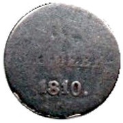 3 Kreuzer, Germany, 1810-1811 reverse image