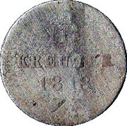 3 Kreuzers - William, Germany, 1816-1819 reverse image