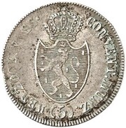 5 Kreuzer - Frederick August of Usingen obverse image