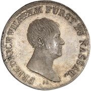 1 Thaler - Frederick Augustus and Frederick William Mule; Visit of the Ehrenbreitstein mint obverse image
