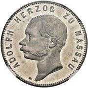1 Vereinsthaler - Adolph Mint Visit - Pattern obverse image