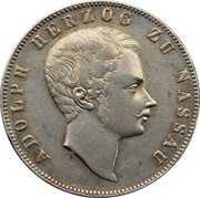 1 Gulden - Adolph obverse image