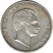 2 Thalers / 3½ Gulden - Adolph obverse image