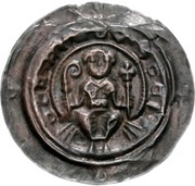 Denier Bracteate - Berthold II, of Meissen obverse image