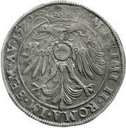 ½ Thaler, Germany, 1568-1572 reverse image