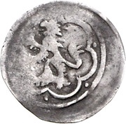 1 Pfennig - Frederick V, Germany, 1361-1397 reverse image